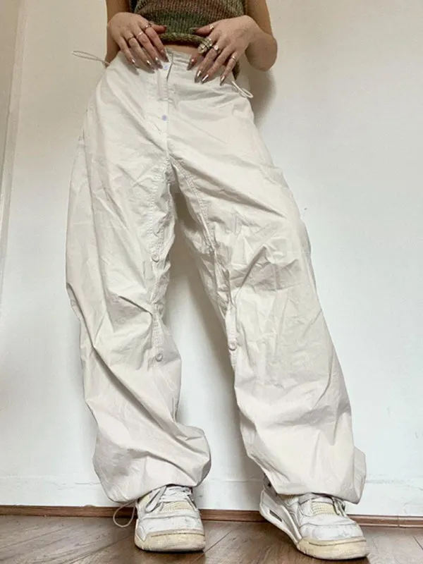 Women's Casual Baggy Cargo Trousers