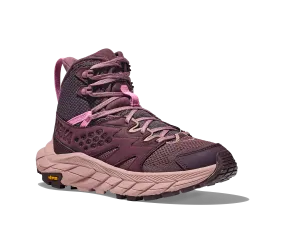 Women's Hoka Anacapa Breeze Mid Color: Raisin/Pale Mauve