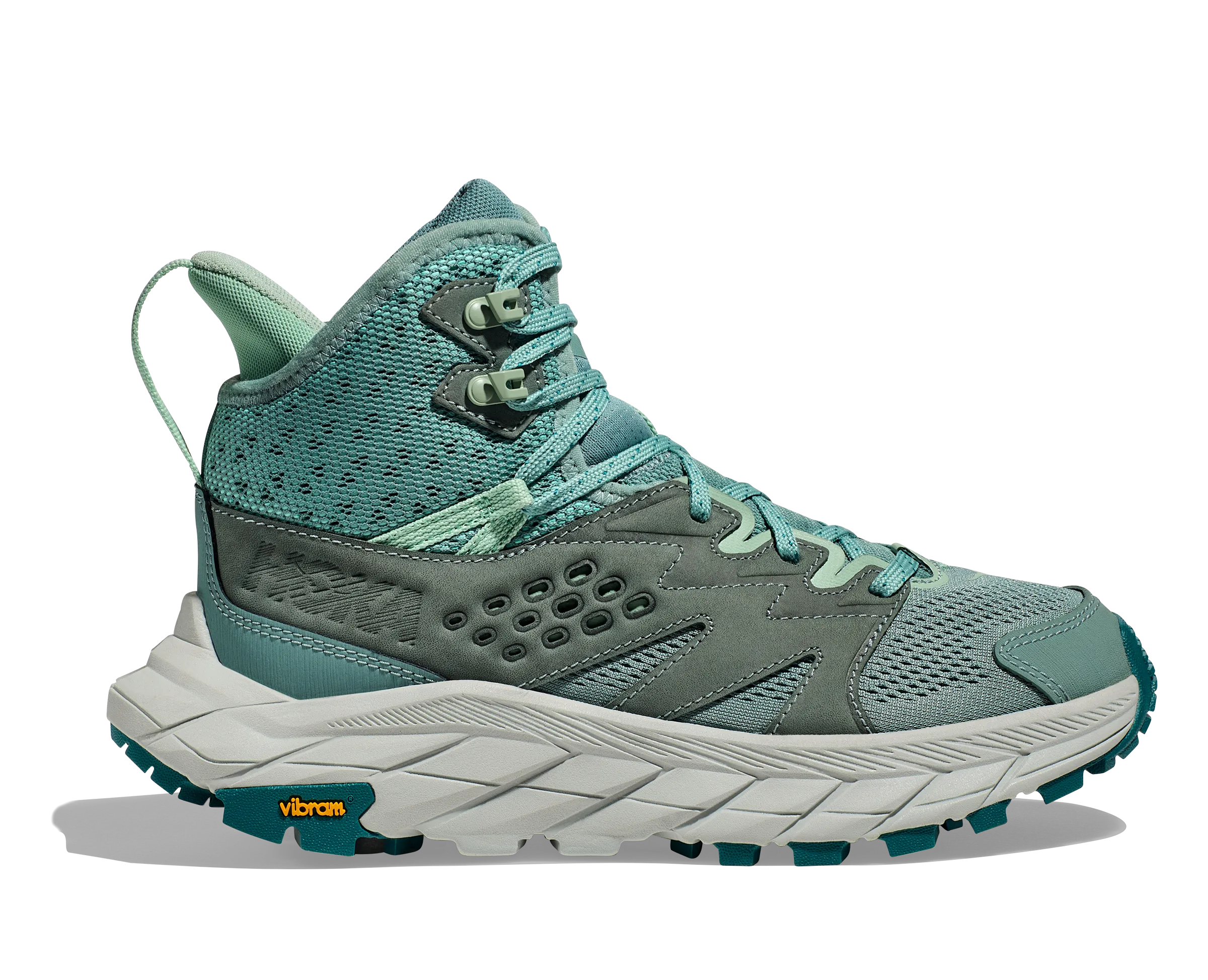 Women's Hoka Anacapa Breeze Mid Color: Trellis/Mist Green