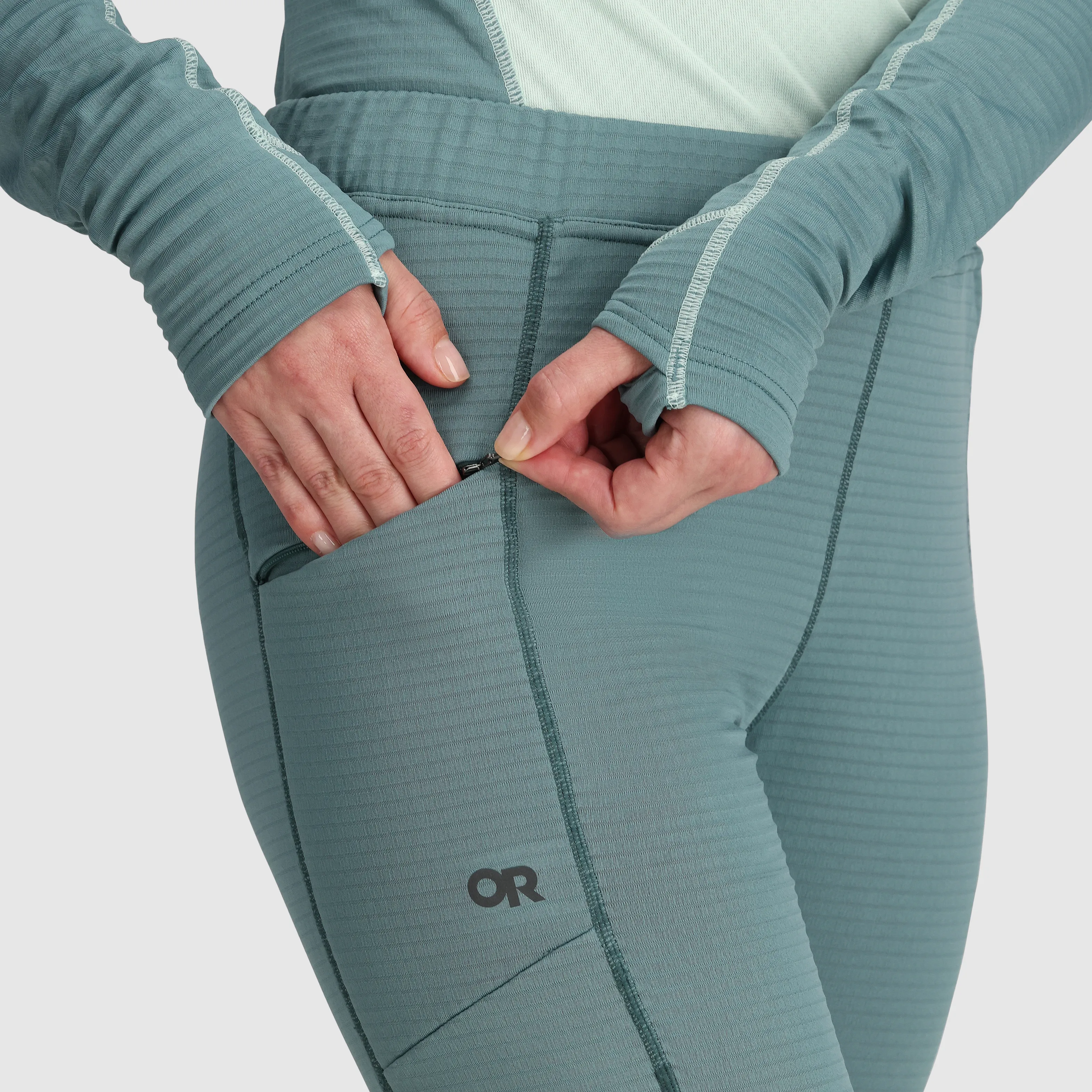 Women's Vigor Grid Fleece Bottoms